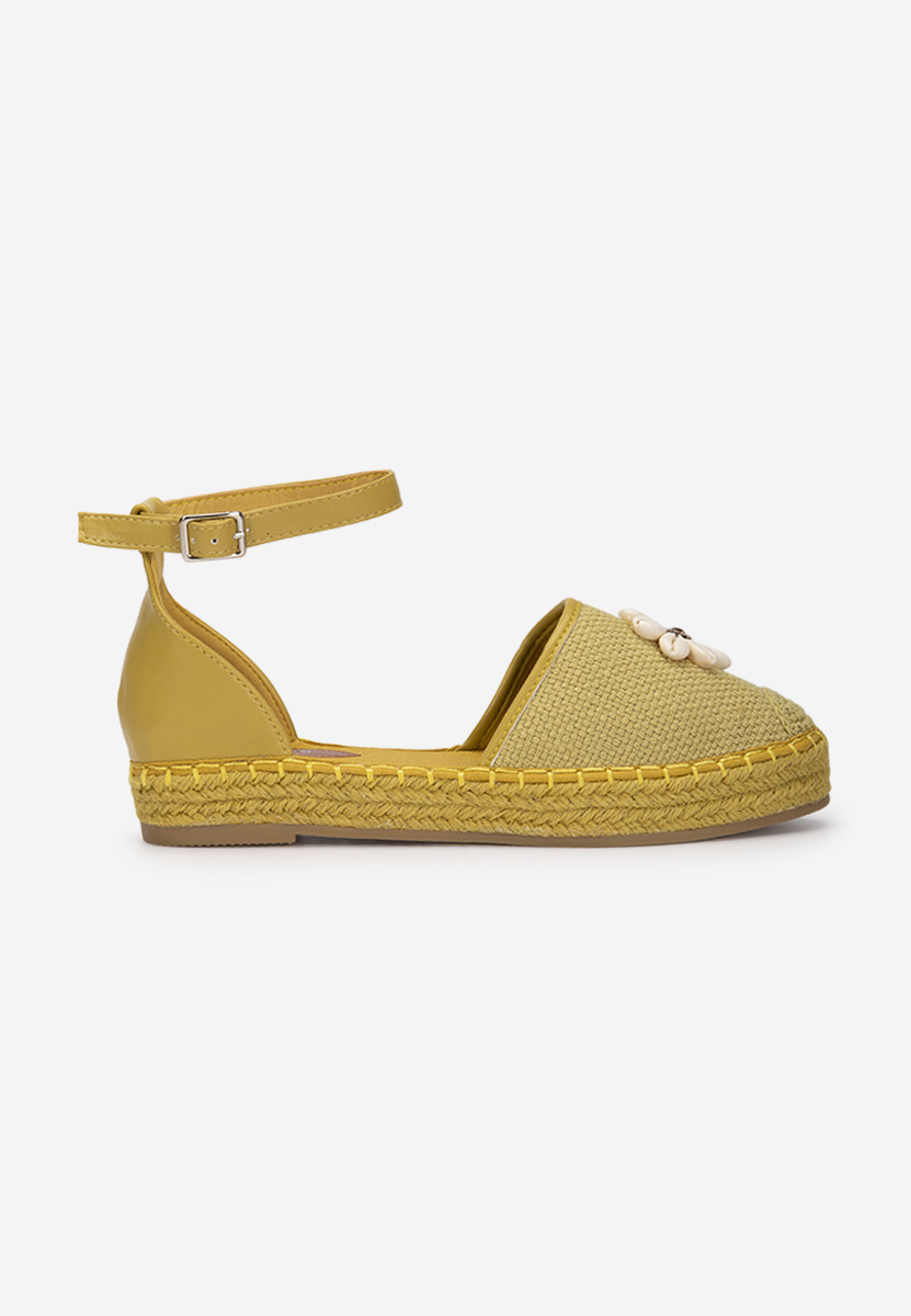 Taldora sárga espadrilles