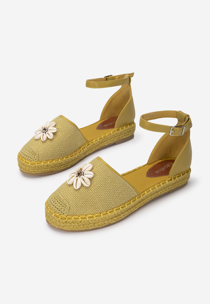 Taldora sárga espadrilles