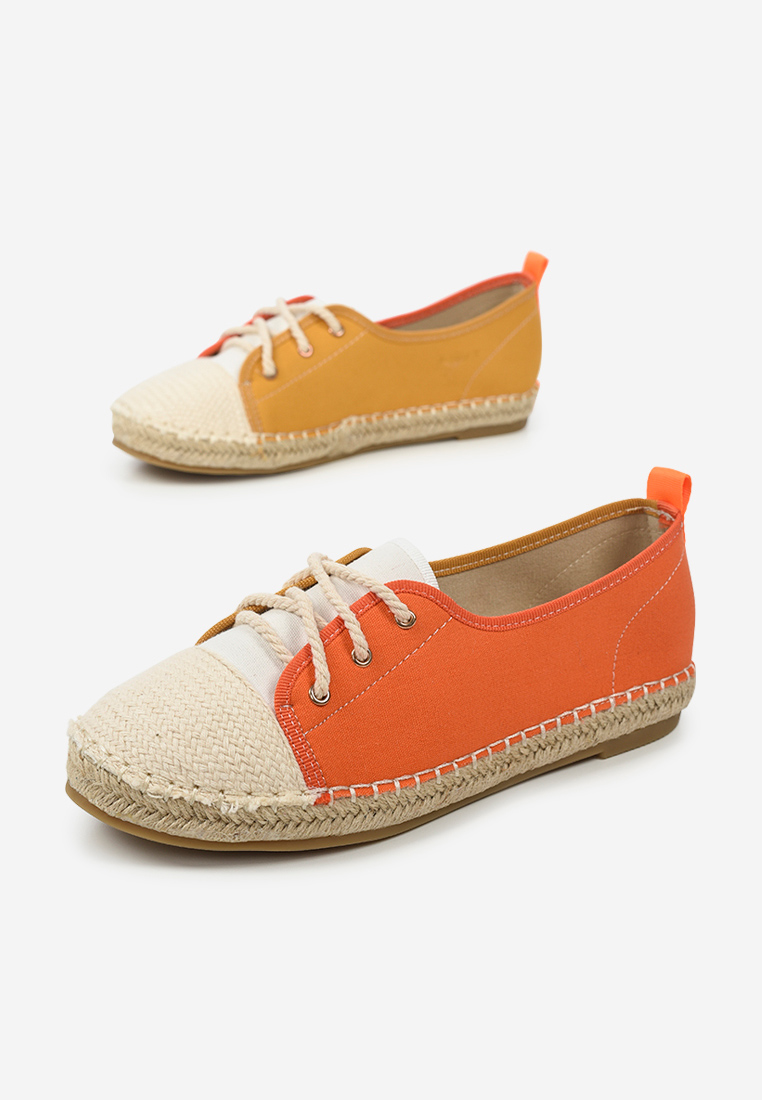 Doria narancssárga női espadrilles