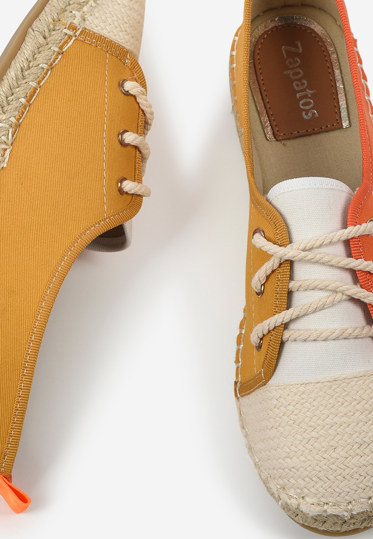 Doria narancssárga női espadrilles