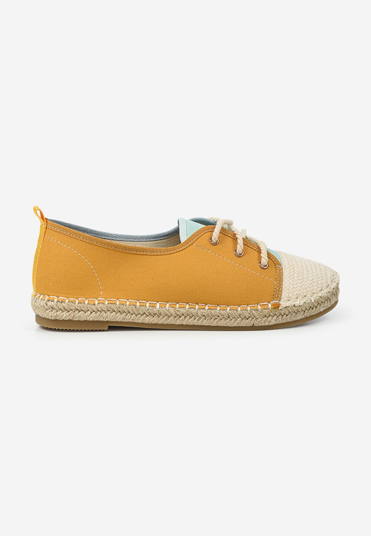 Doria sárga női espadrilles