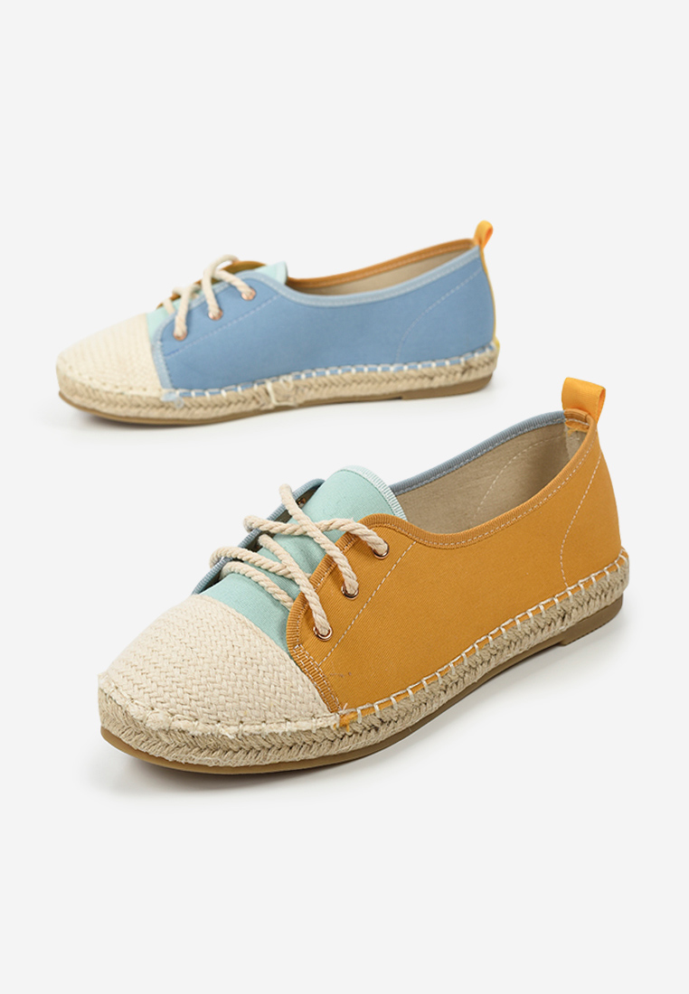 Doria sárga női espadrilles