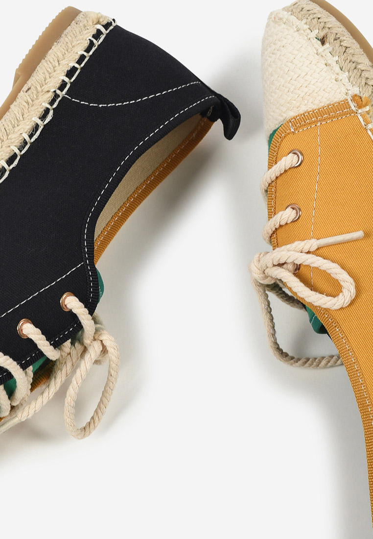 Doria fekete női espadrilles