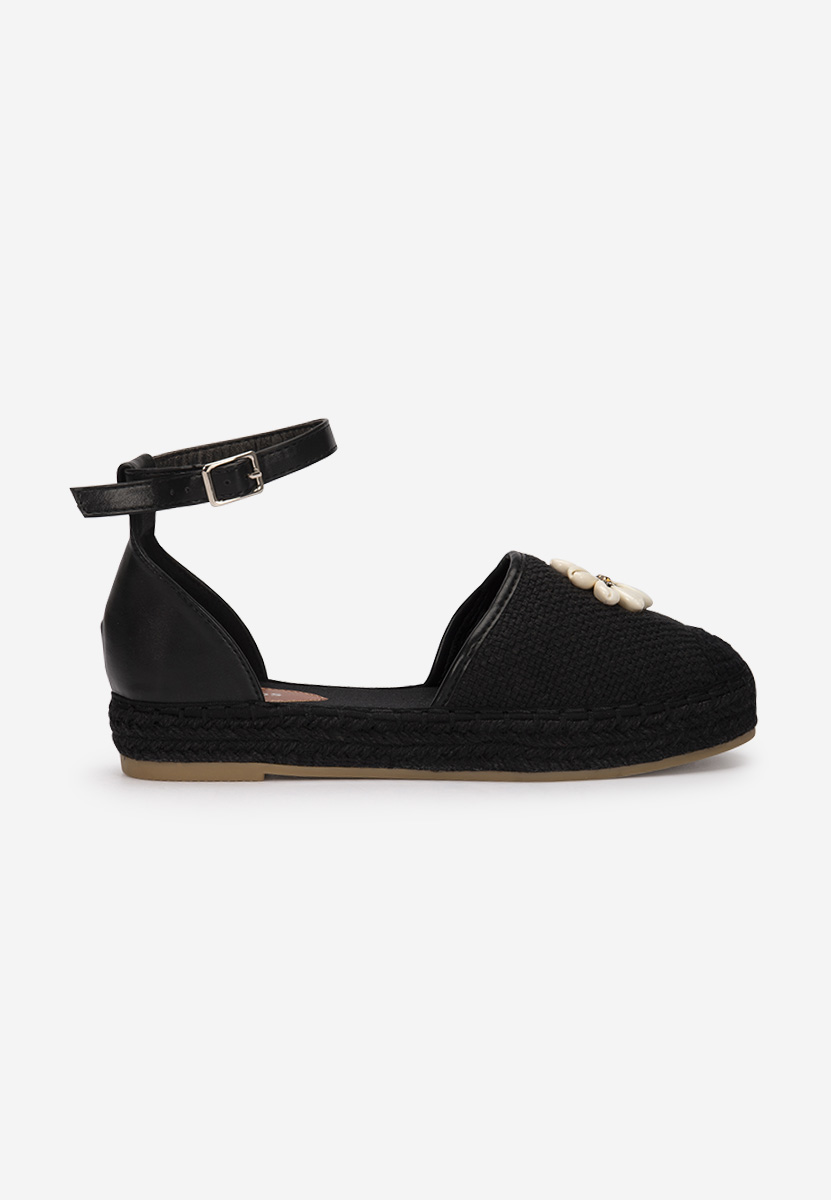Taldora fekete női espadrilles