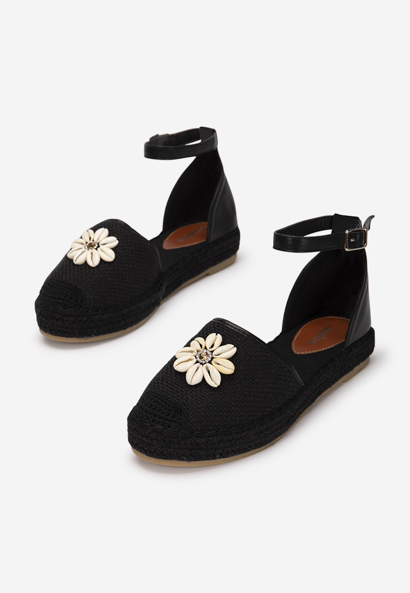 Taldora fekete női espadrilles