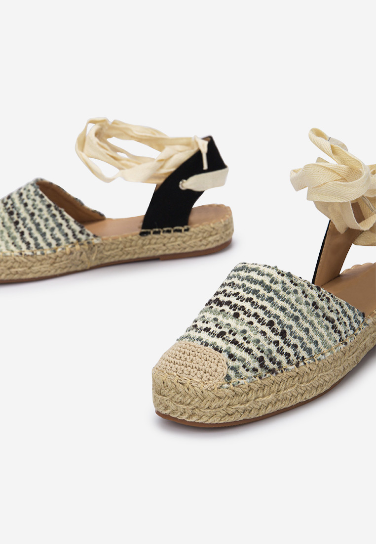 Pamera szürke női espadrilles
