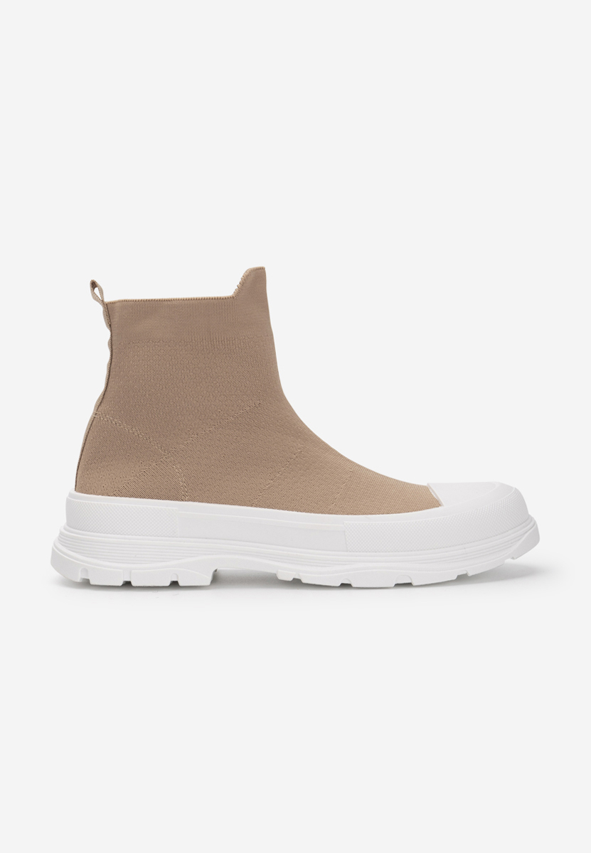 Zynnia khaki magasszárú tornacipő