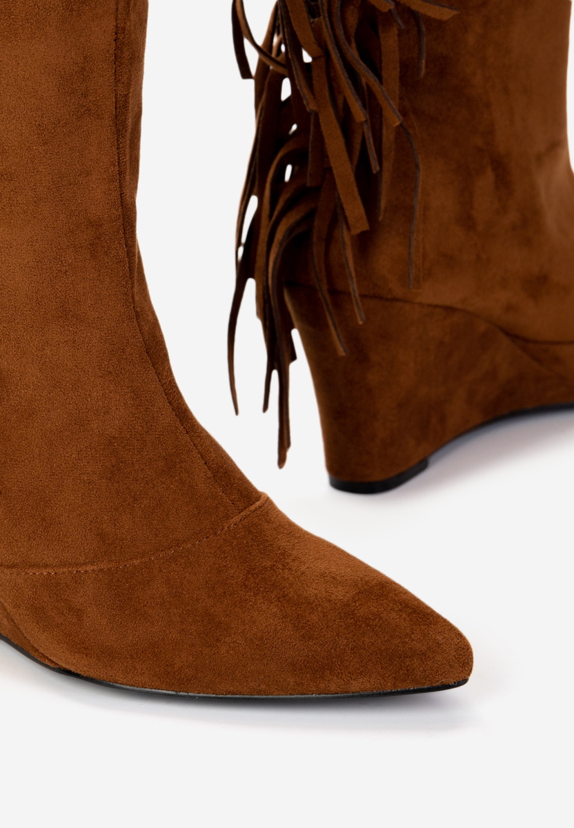 Milania camel cowboy csizma