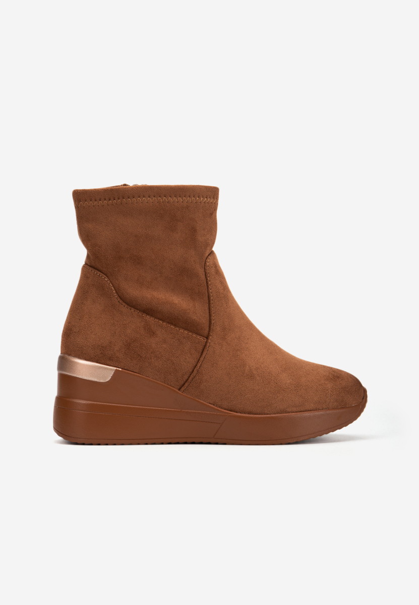 Torino camel platform sneaker cipő 