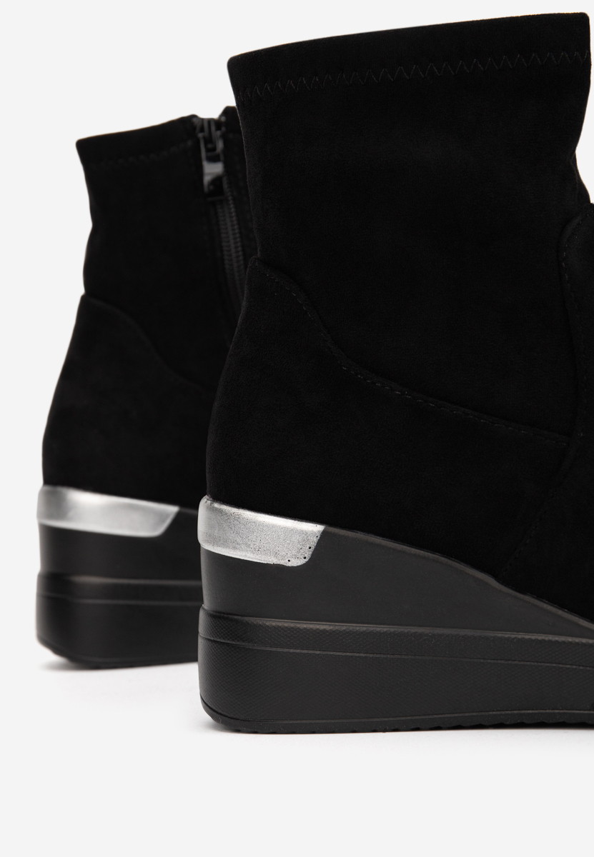 Torino fekete platform sneaker cipő 