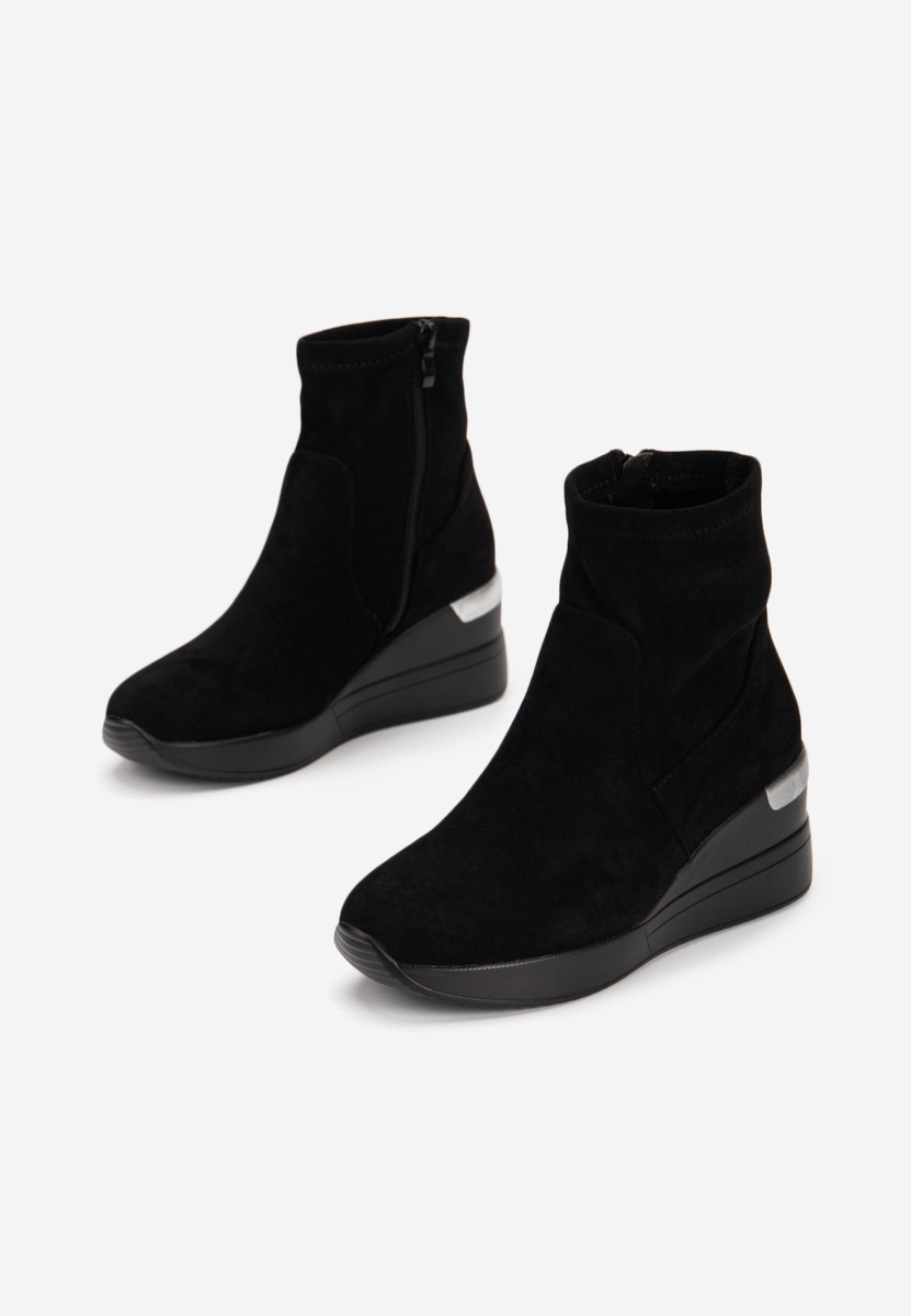 Torino fekete platform sneaker cipő 