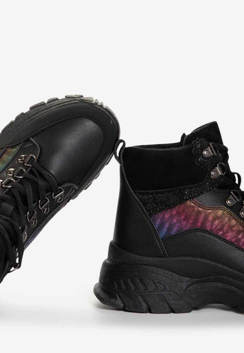 Livy fekete magasszárú tornacipő