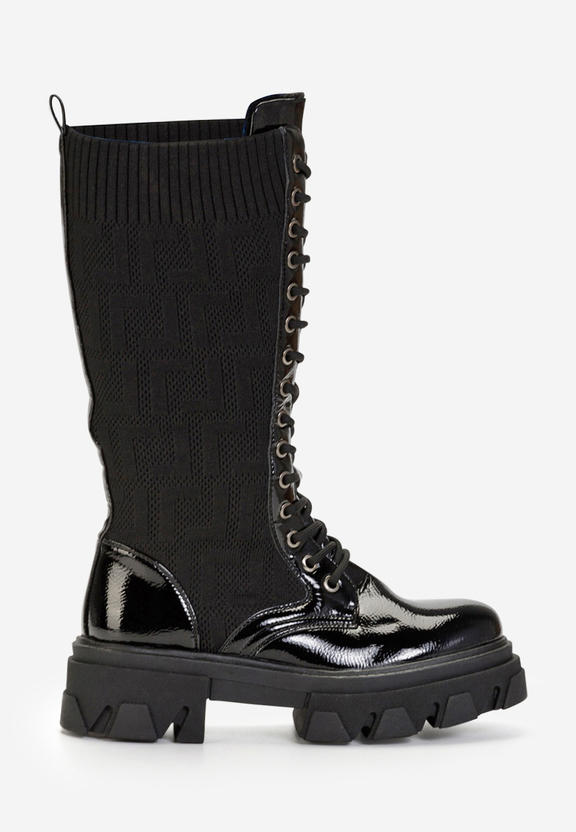 Dorine fekete női bakancs