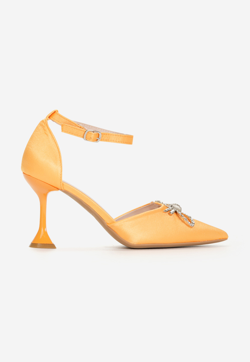 Consuelo narancssárga magassarkú cipő