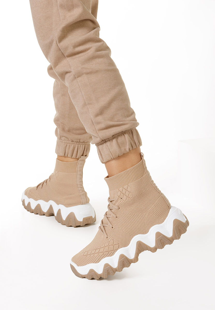 Turin khaki női sneaker cipők