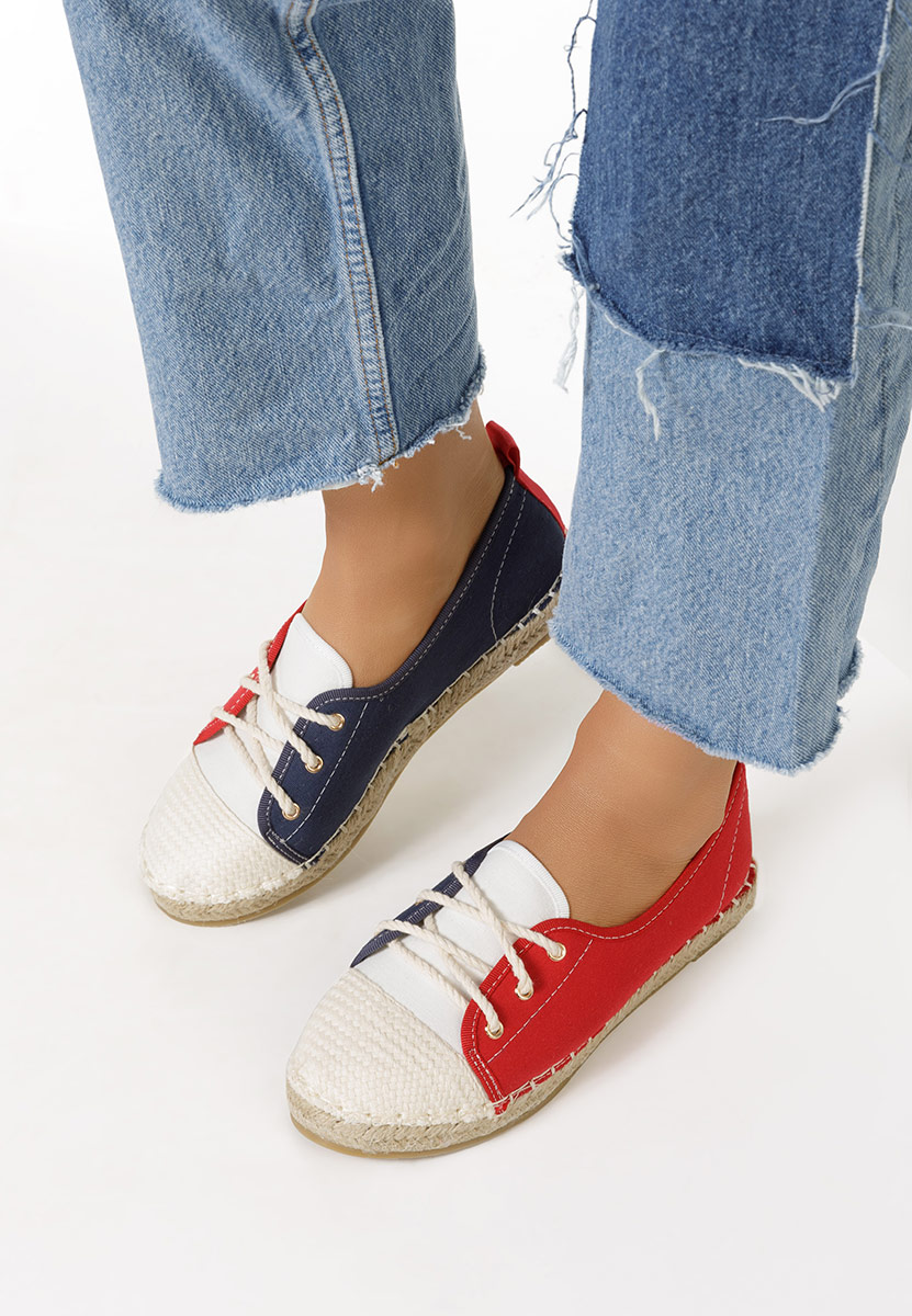 Doria piros női espadrilles
