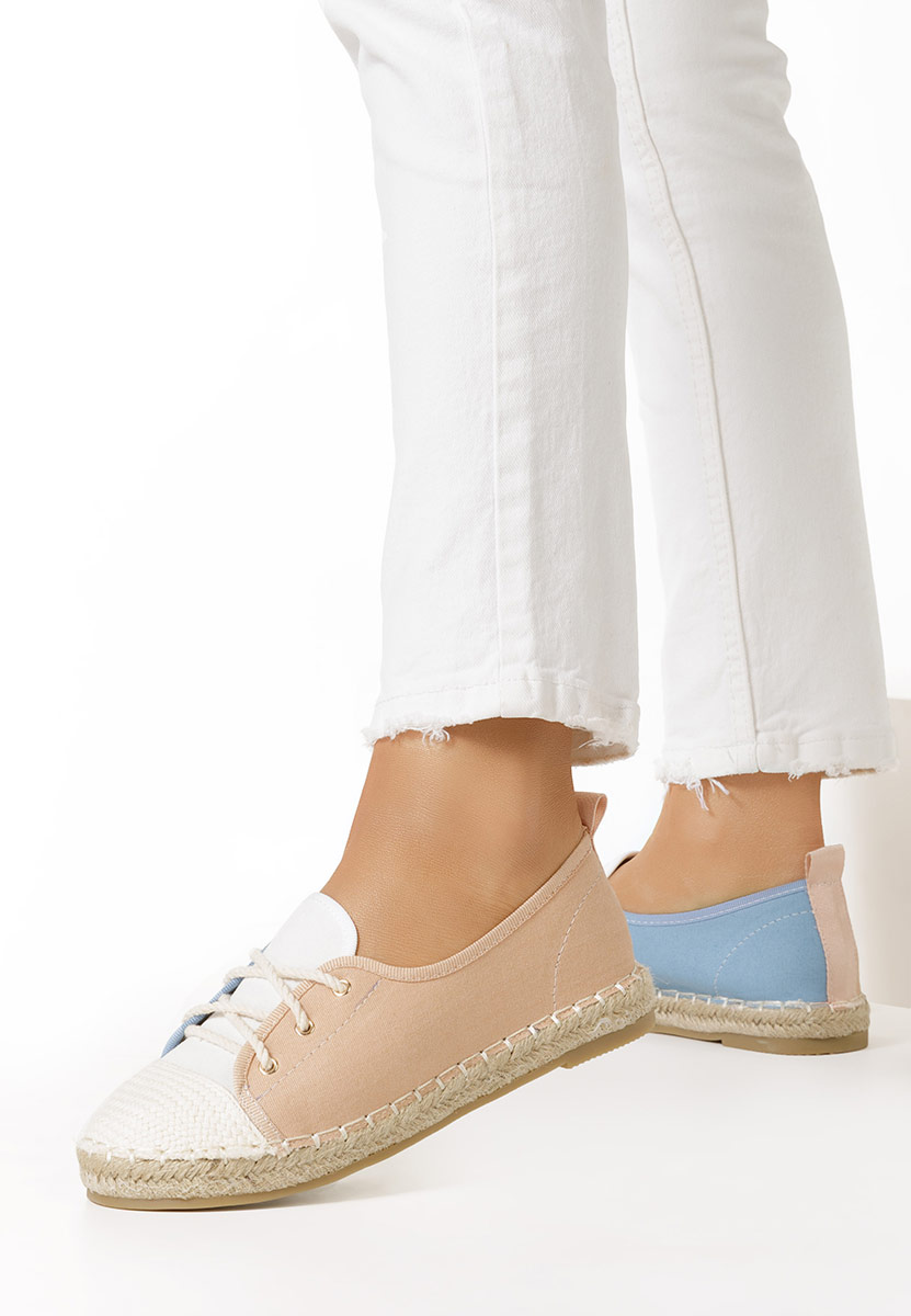 Doria rózsaszín női espadrilles