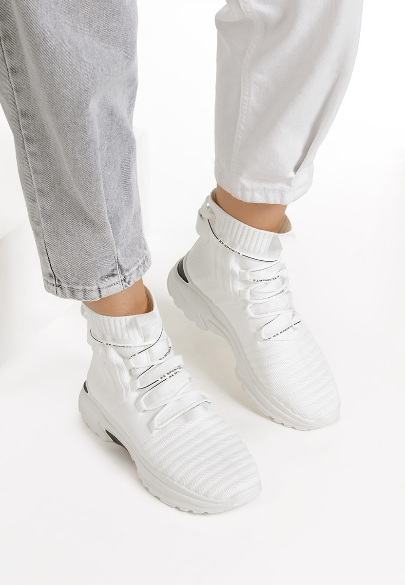 Karrie fehér női sneaker cipők