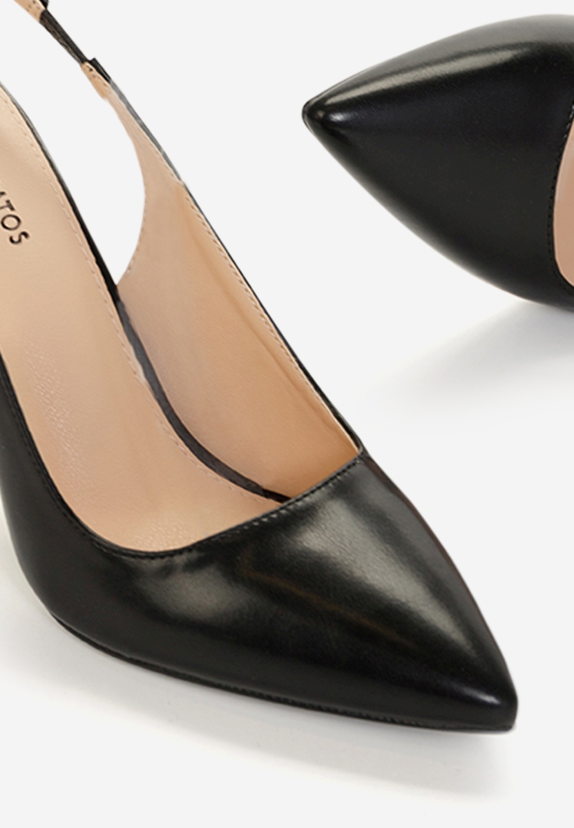 Elemia fekete női elegáns cipő