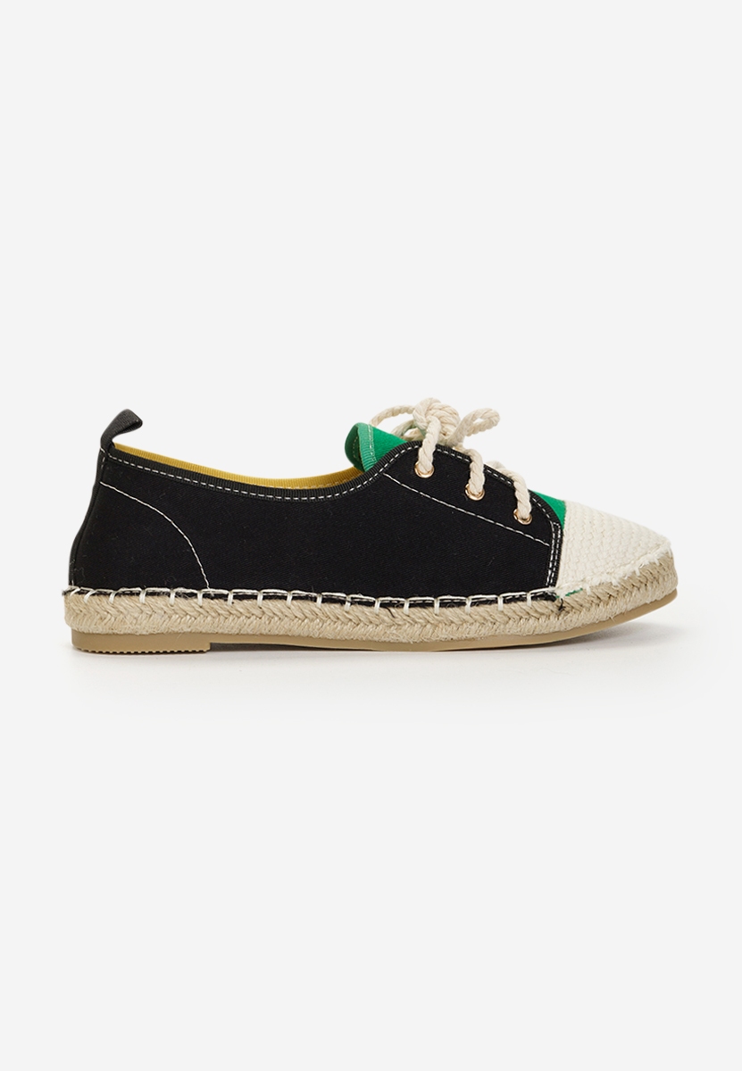 Doria fekete női espadrilles