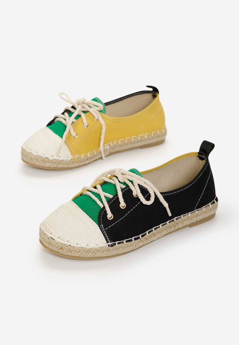 Doria fekete női espadrilles