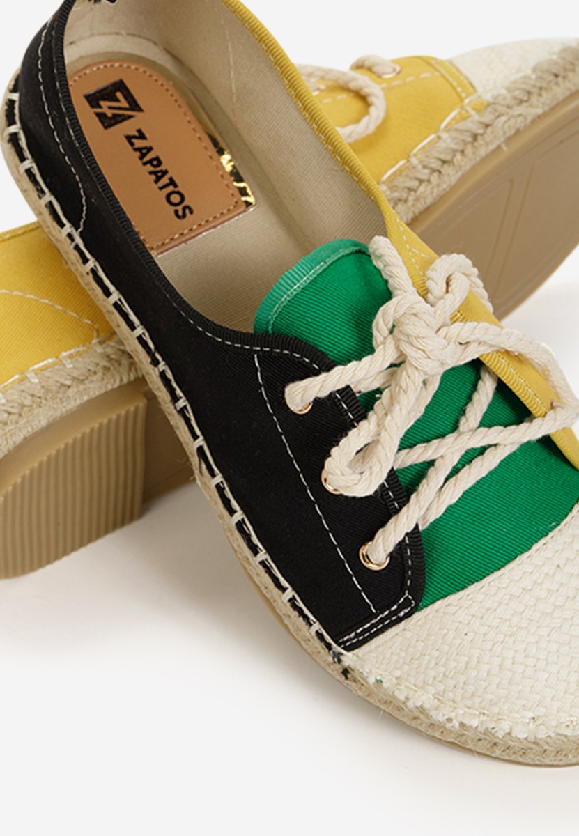 Doria fekete női espadrilles