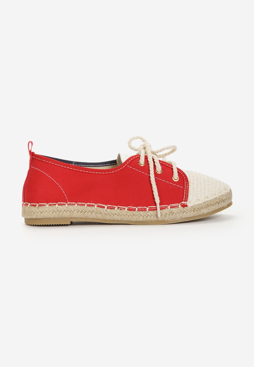 Doria piros női espadrilles