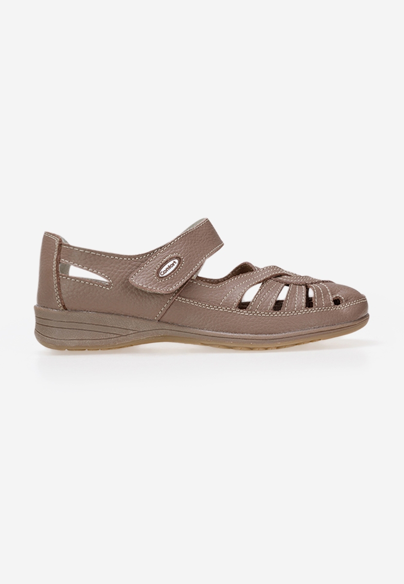 Parina khaki balerina cipő