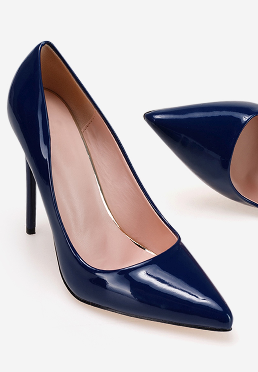 Antella b kék tűsarkú cipő 