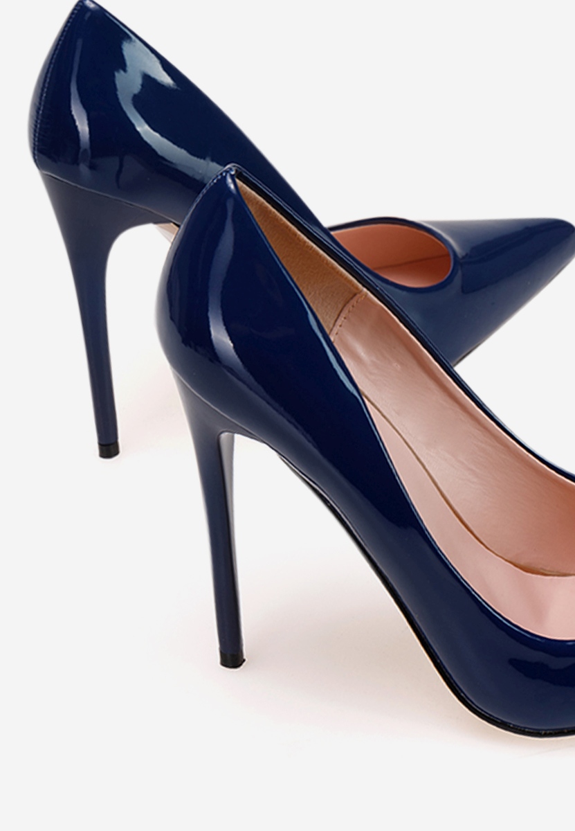 Antella b kék tűsarkú cipő 