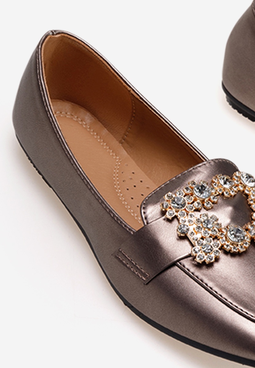 Gialla szürke női mokaszín