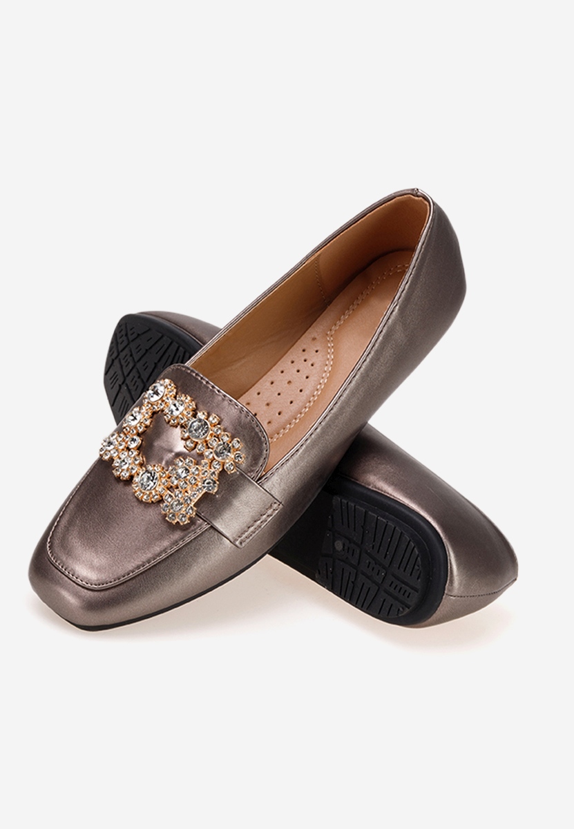 Gialla szürke női mokaszín