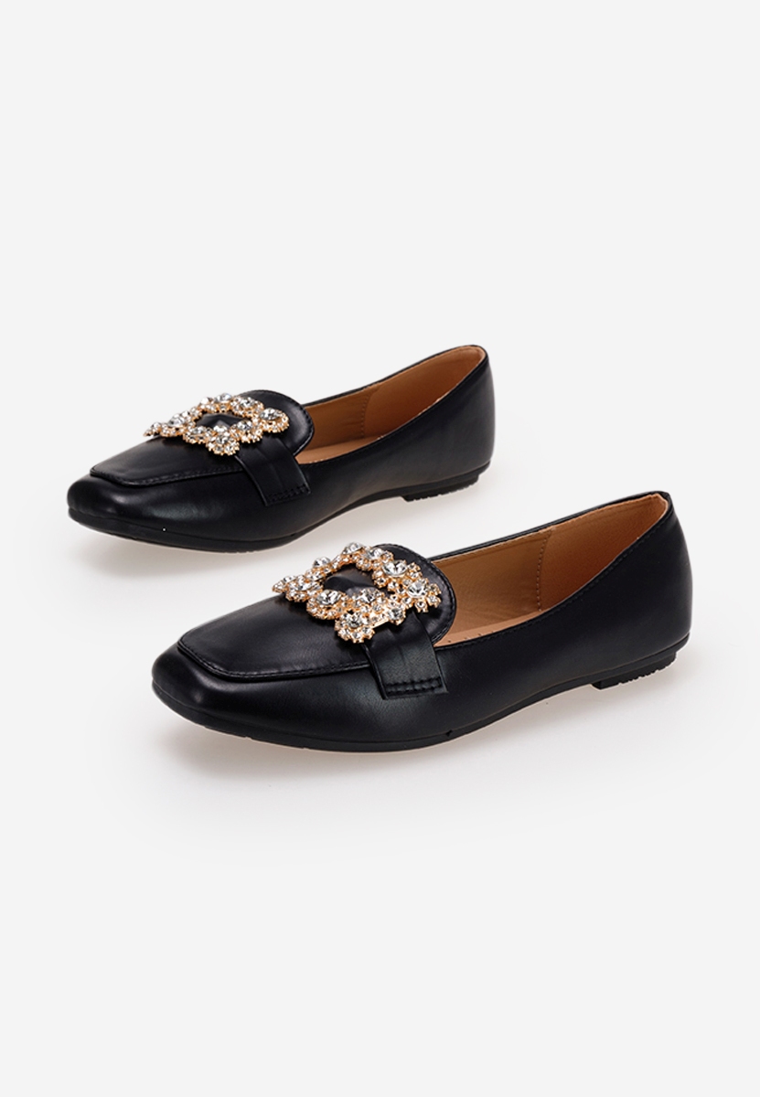 Gialla fekete női mokaszín