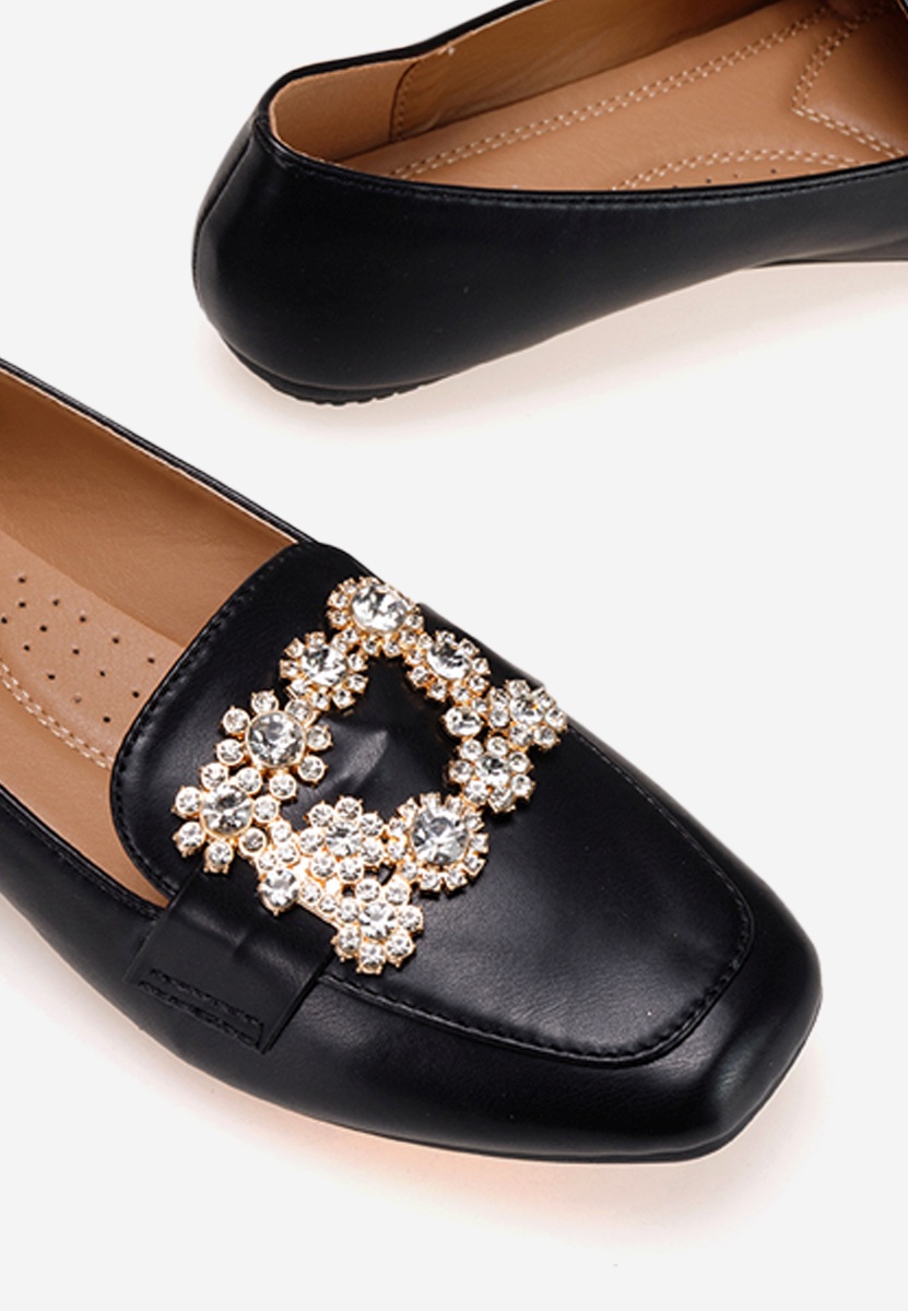 Gialla fekete női mokaszín