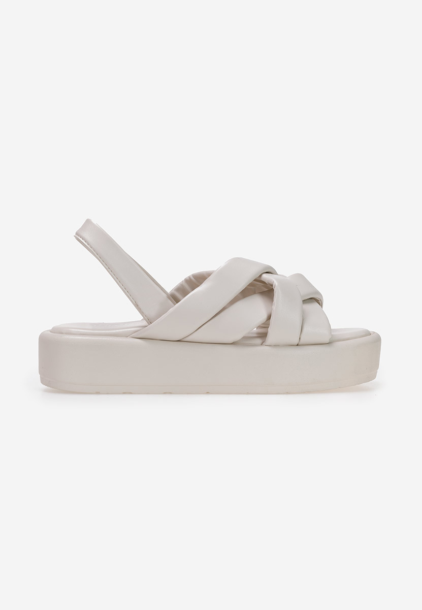 Ventana bézs vastag talpú szandál