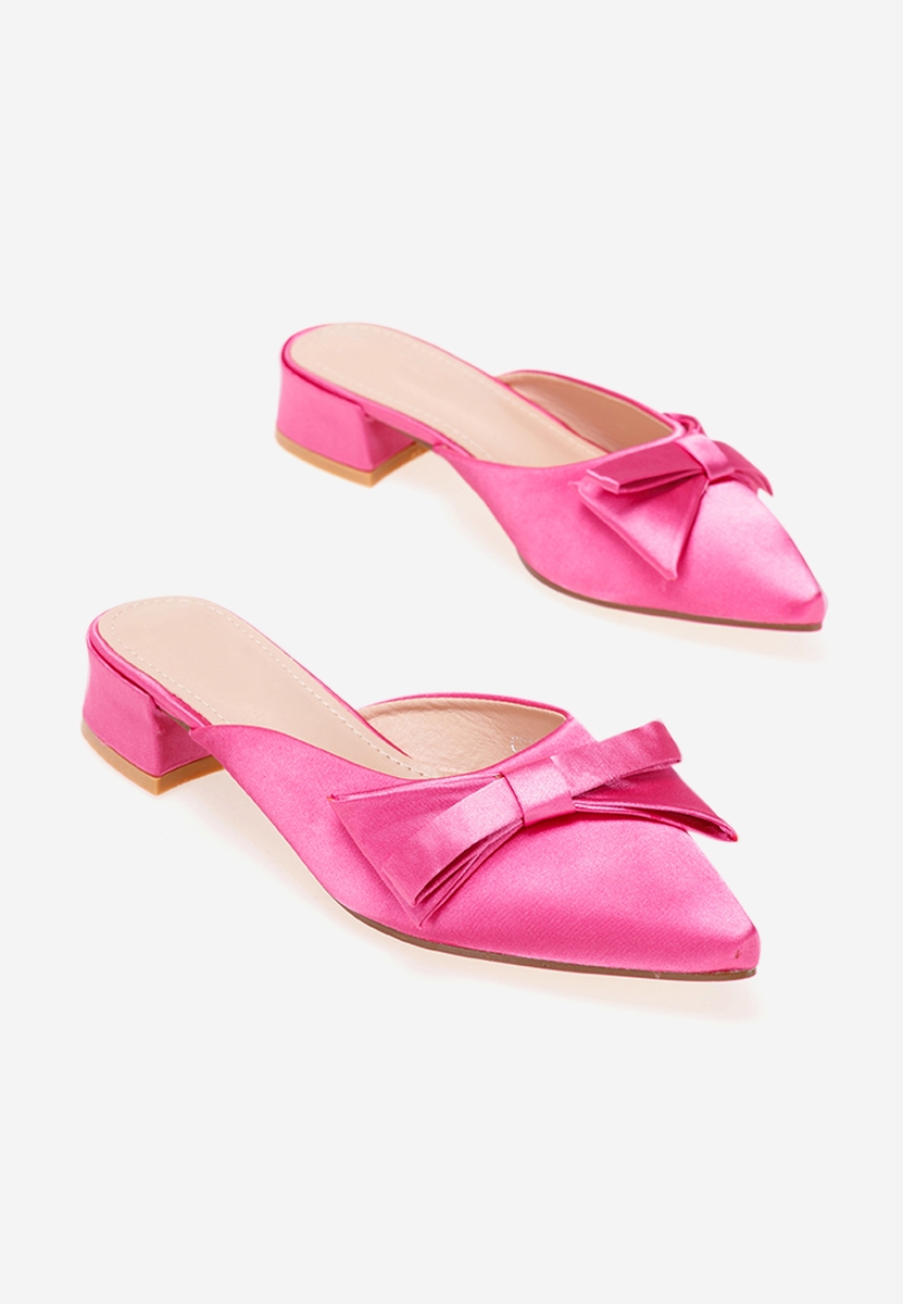 Ellera fuxia elegáns női papucsok