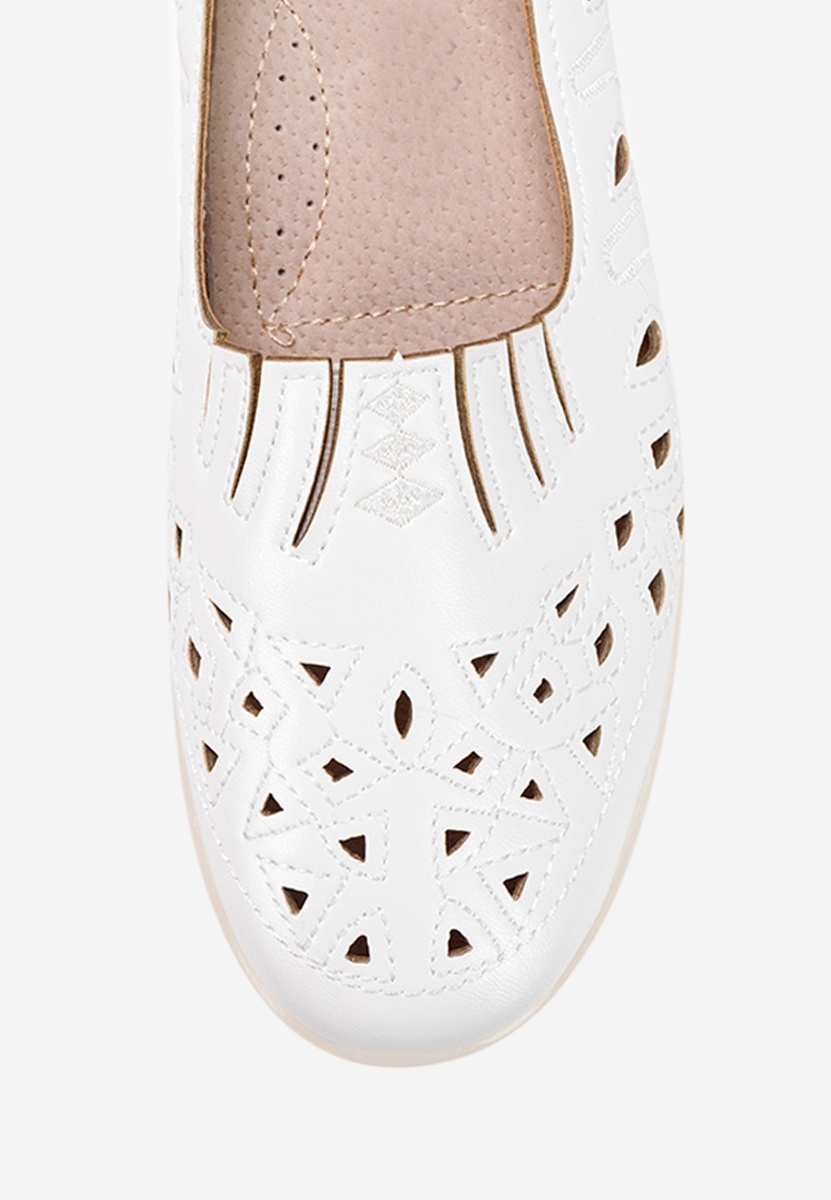 Miglia fehér espadrilles