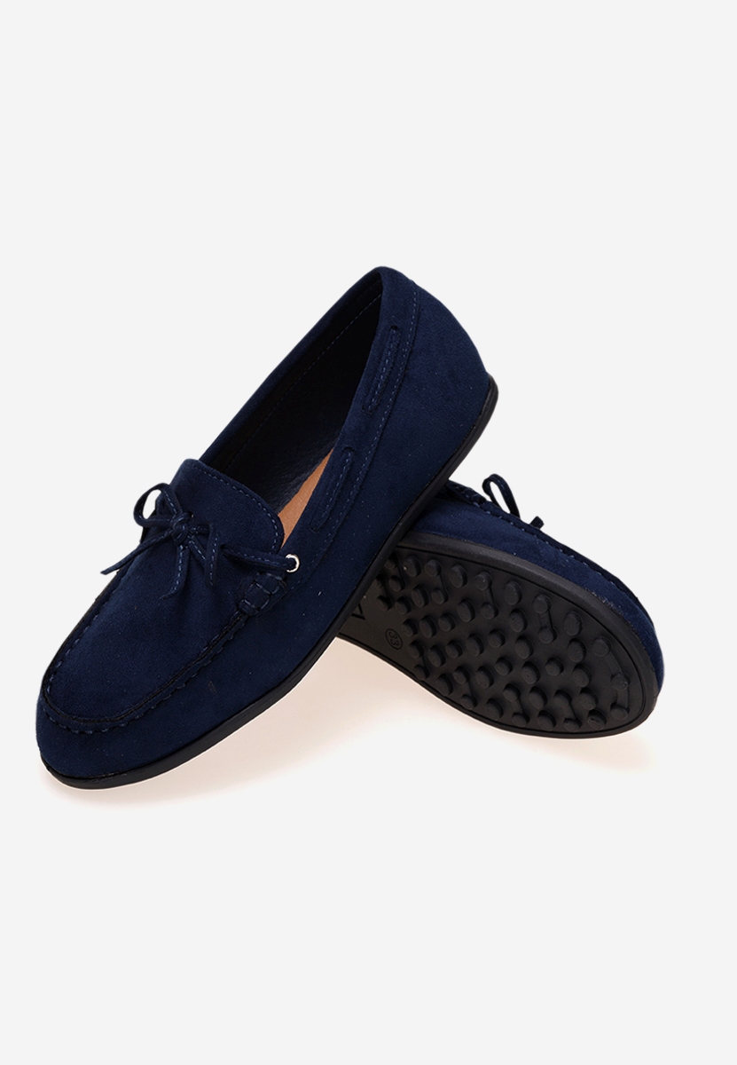 Boat tengerészkék mokaszin fiúknak