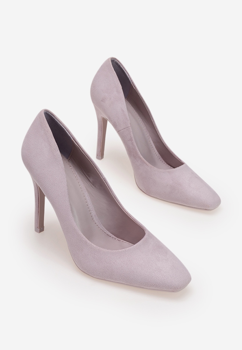 Linua lila tűsarkú cipő 