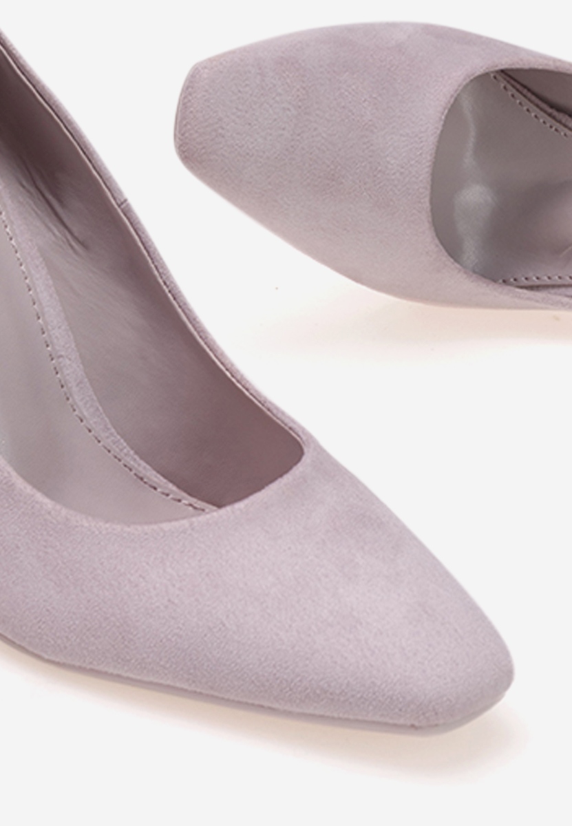 Linua lila tűsarkú cipő 