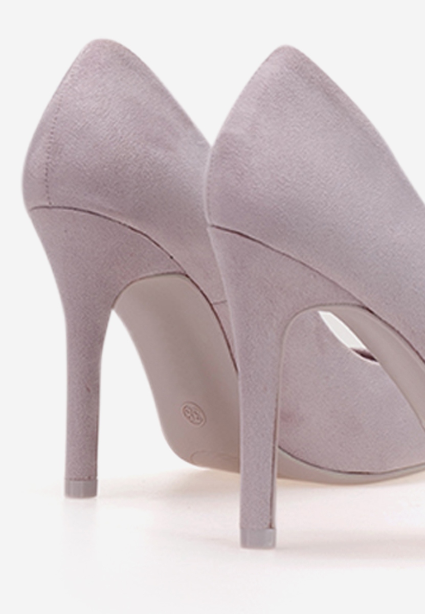 Linua lila tűsarkú cipő 