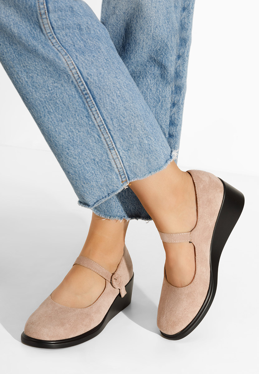 Espina v2 kaki platform cipők