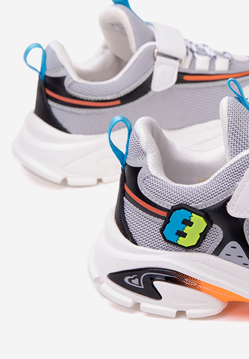 Number 8b v2 szürke fiu sportcipő