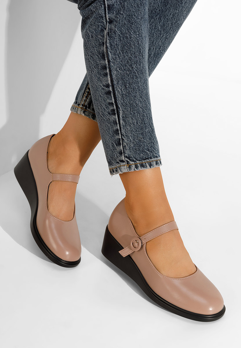 Espina börszínü platform cipők