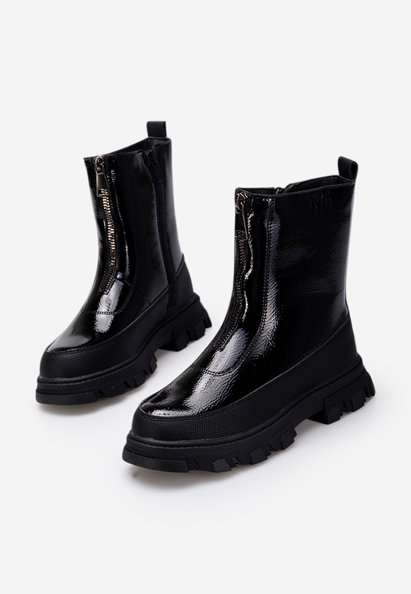 Pamplona v2 fekete lány bokacipő