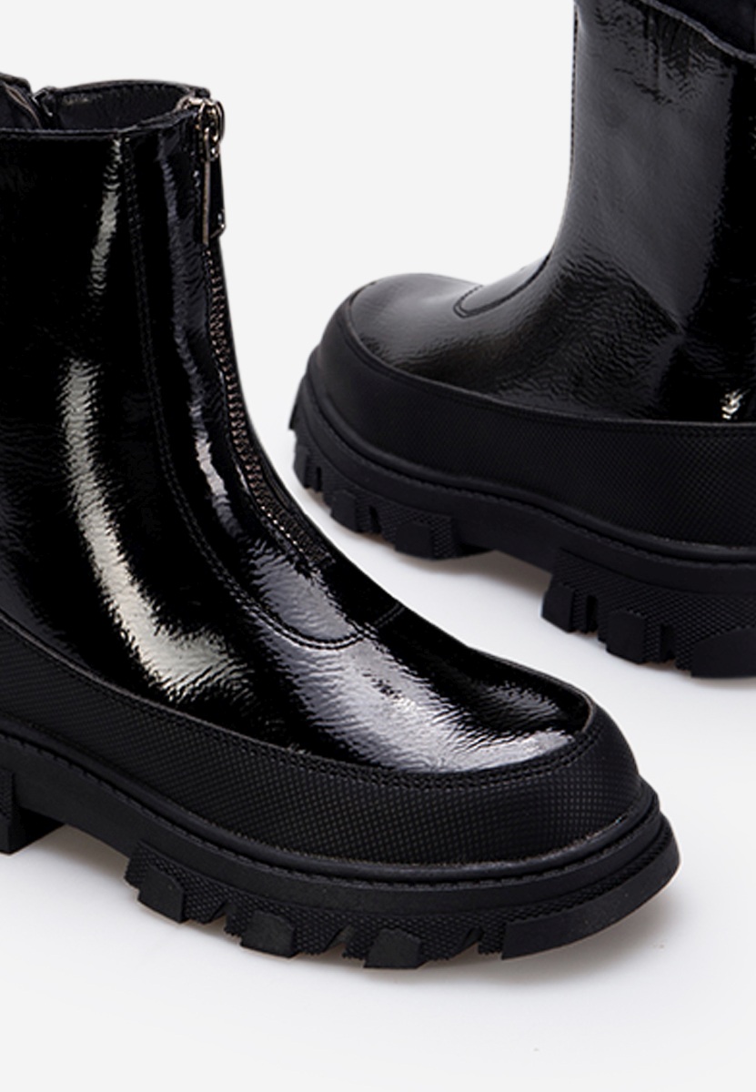 Pamplona v2 fekete lány bokacipő