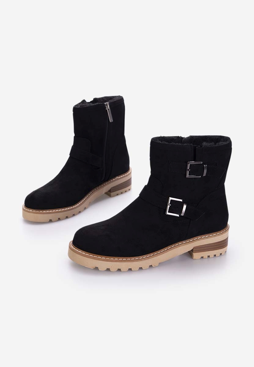 Campana fekete női bokacsizma