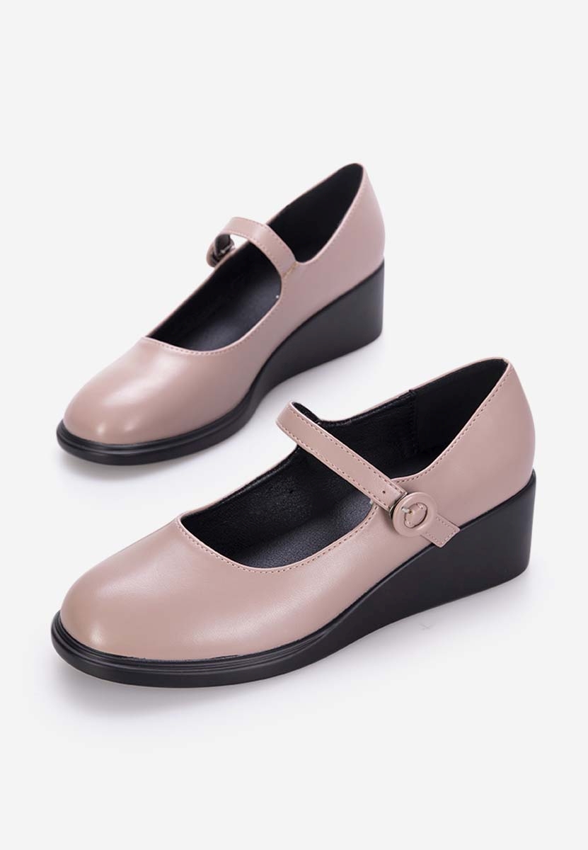 Espina börszínü platform cipők