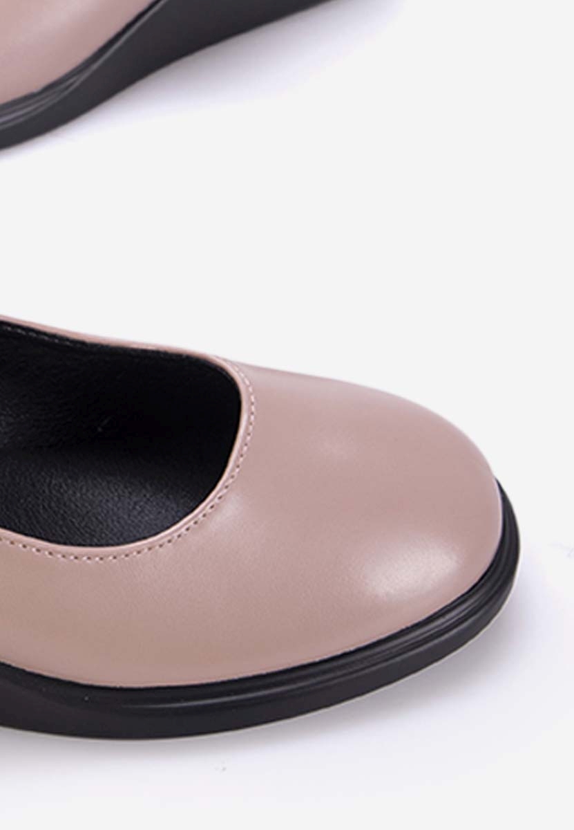 Espina börszínü platform cipők