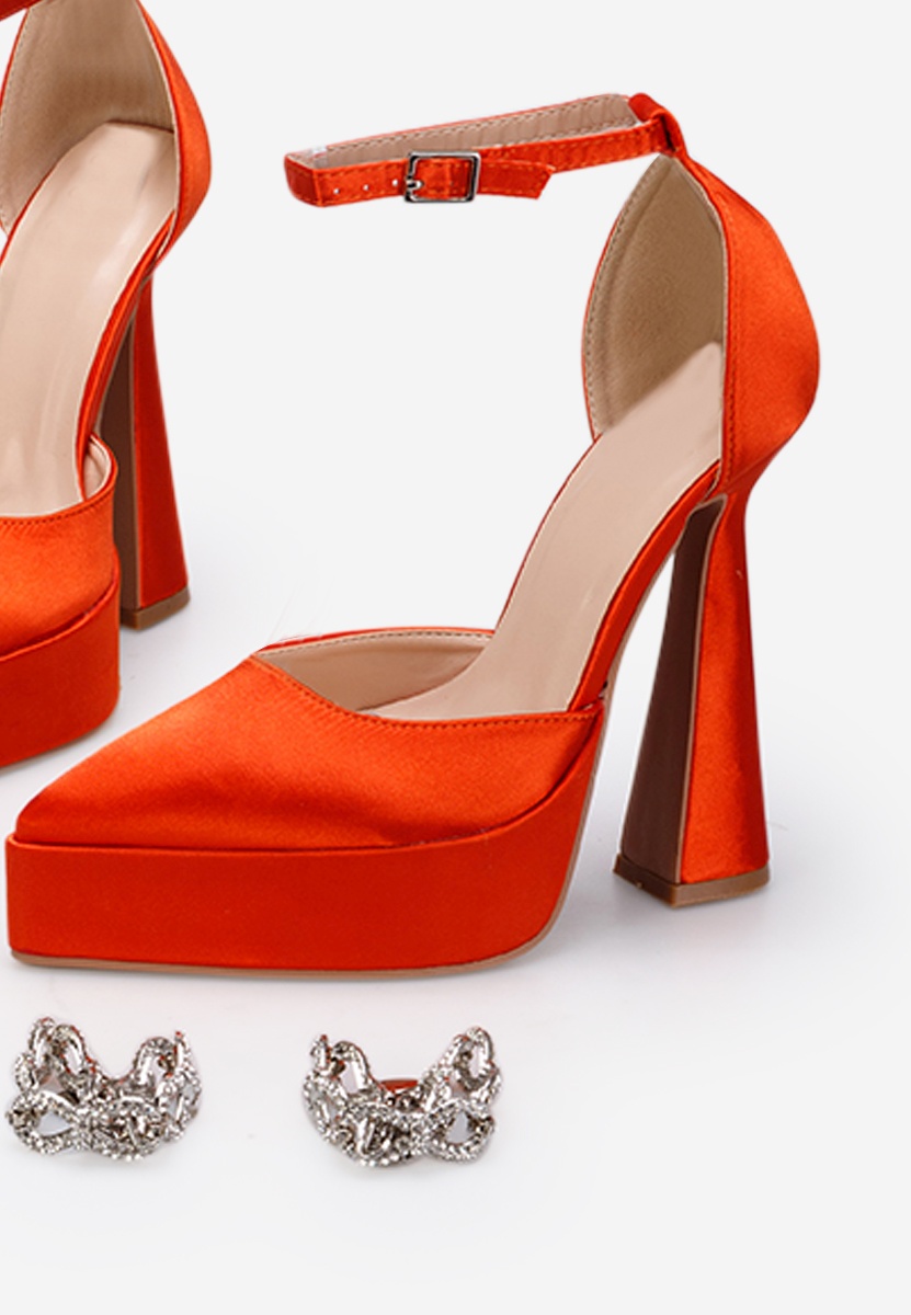 Orange irania  platform magassarkú
